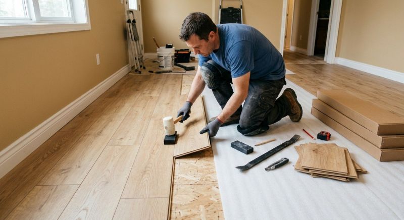 Laminate Floor Installation in Lyons, CO