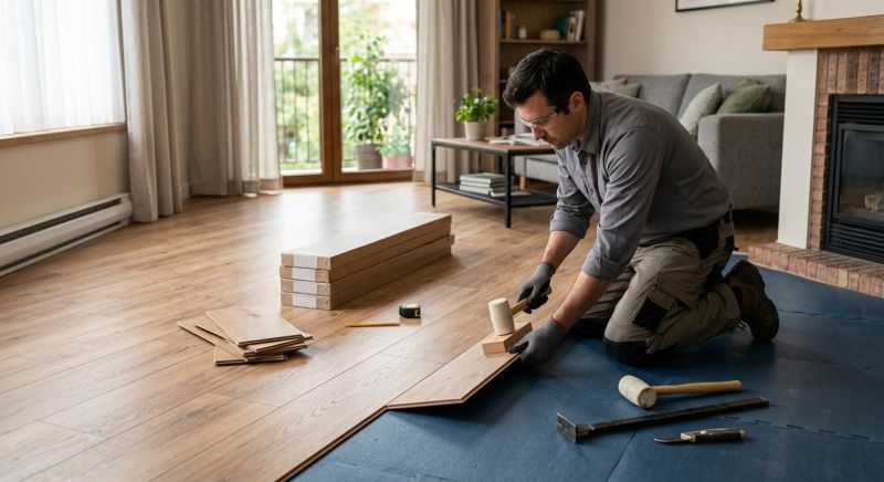 Laminate Floor Installation in Lyons, CO