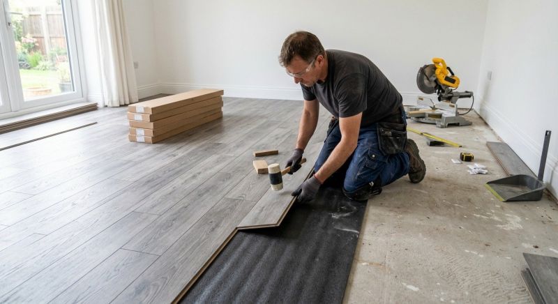 Laminate Floor Installation in Milliken, CO