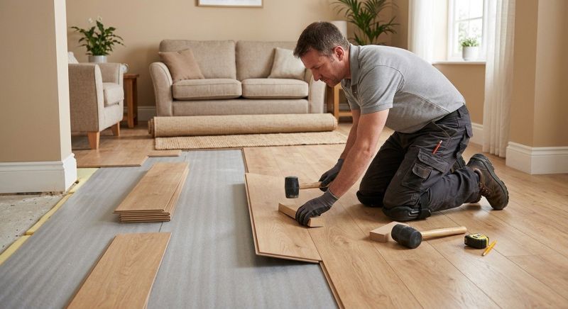 Laminate Floor Installation in Nederland, CO