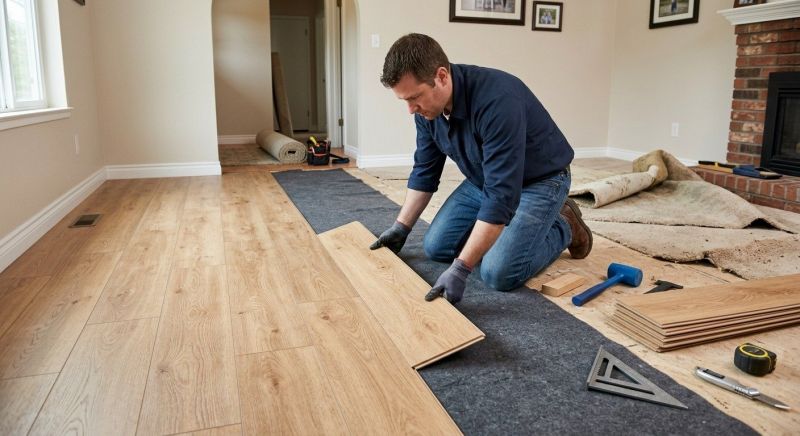 Laminate Floor Remodeling in Boulder County, CO