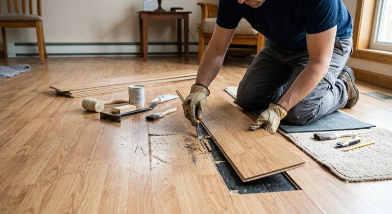 Laminate Floor Repair in Louisville, CO