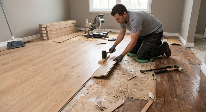 Laminate Floor Replacement in Dacono, CO