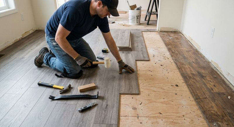 Laminate Floor Replacement in Lyons, CO
