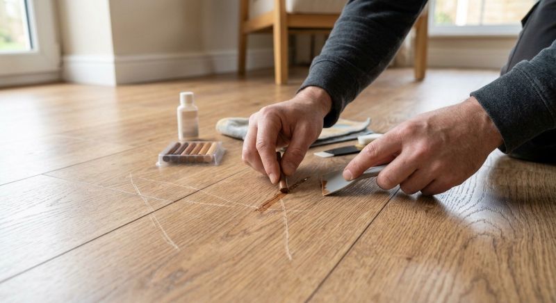 Laminate Floor Scratch Repair in Boulder County, CO