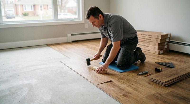 Linoleum Floor Installation in Johnstown, CO