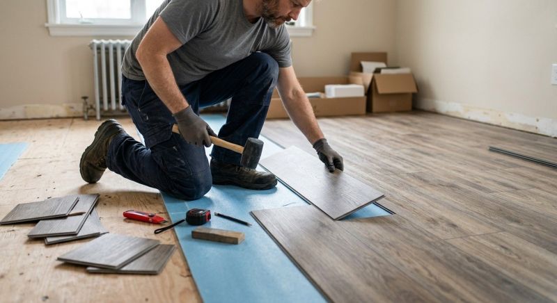 Linoleum Floor Installation in Milliken, CO