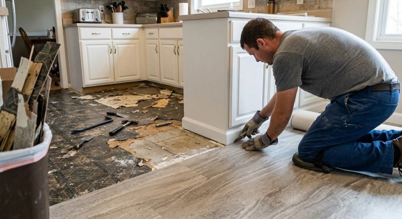 Linoleum Flooring Replacement in Boulder County, CO
