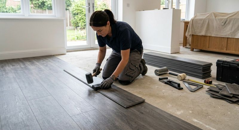 Luxury Vinyl Tile Installation in Allenspark, CO