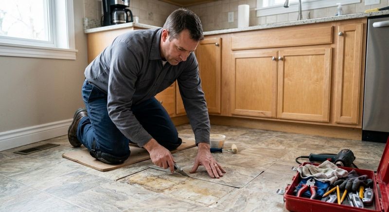 Sheet Flooring Repair in Lafayette, CO