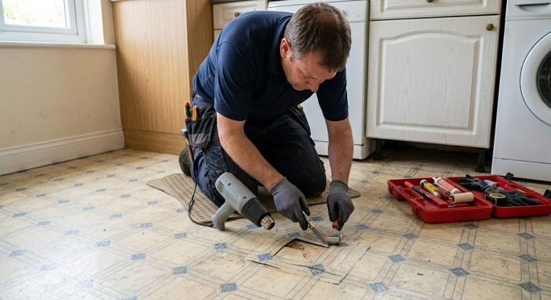 Sheet Flooring Repair in Lafayette, CO