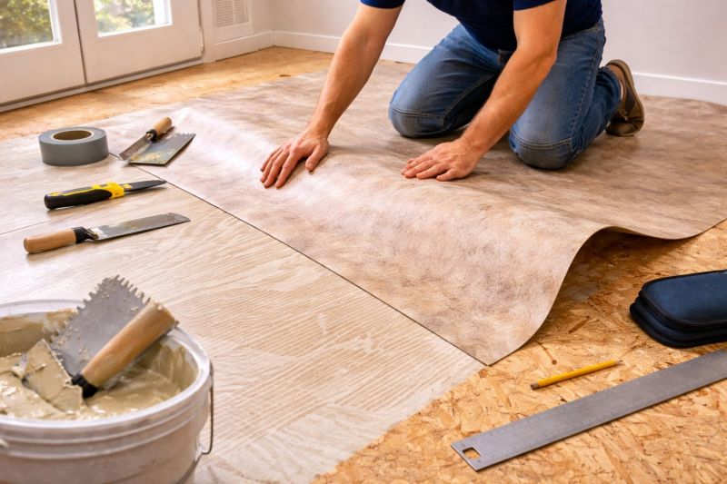 Sheet Vinyl Installation in Erie, CO