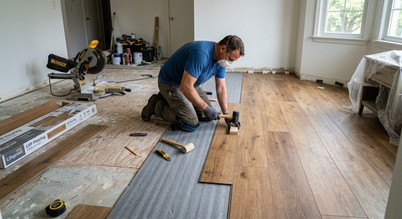 Vinyl Floor Remodeling in Boulder County, CO