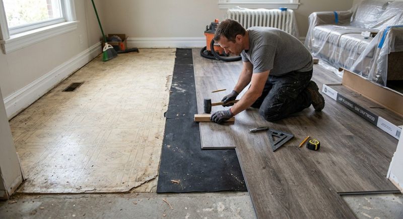 Vinyl Floor Remodeling in Boulder County, CO