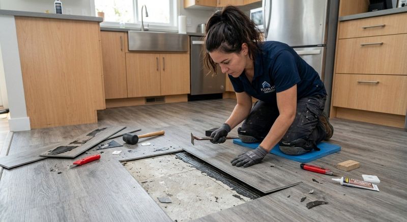 Vinyl Floor Repair in Erie, CO