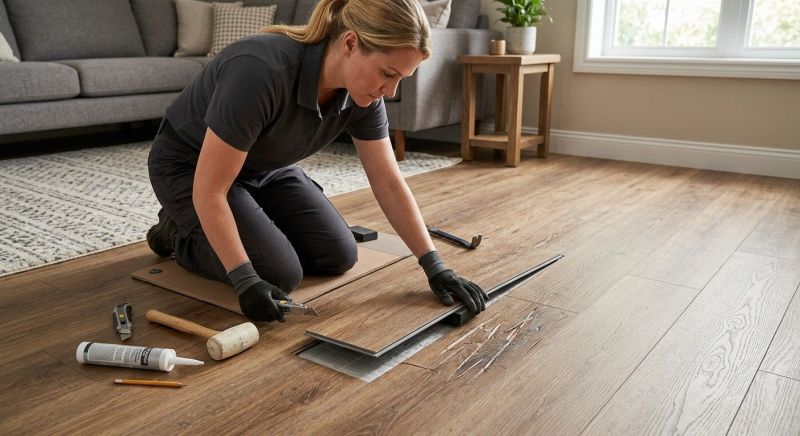 Vinyl Floor Repair in Milliken, CO